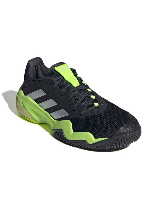 adidas Barricade 13 Men Tennis Shoes Black Lucid Lemon IH2559 NEW main image 5
